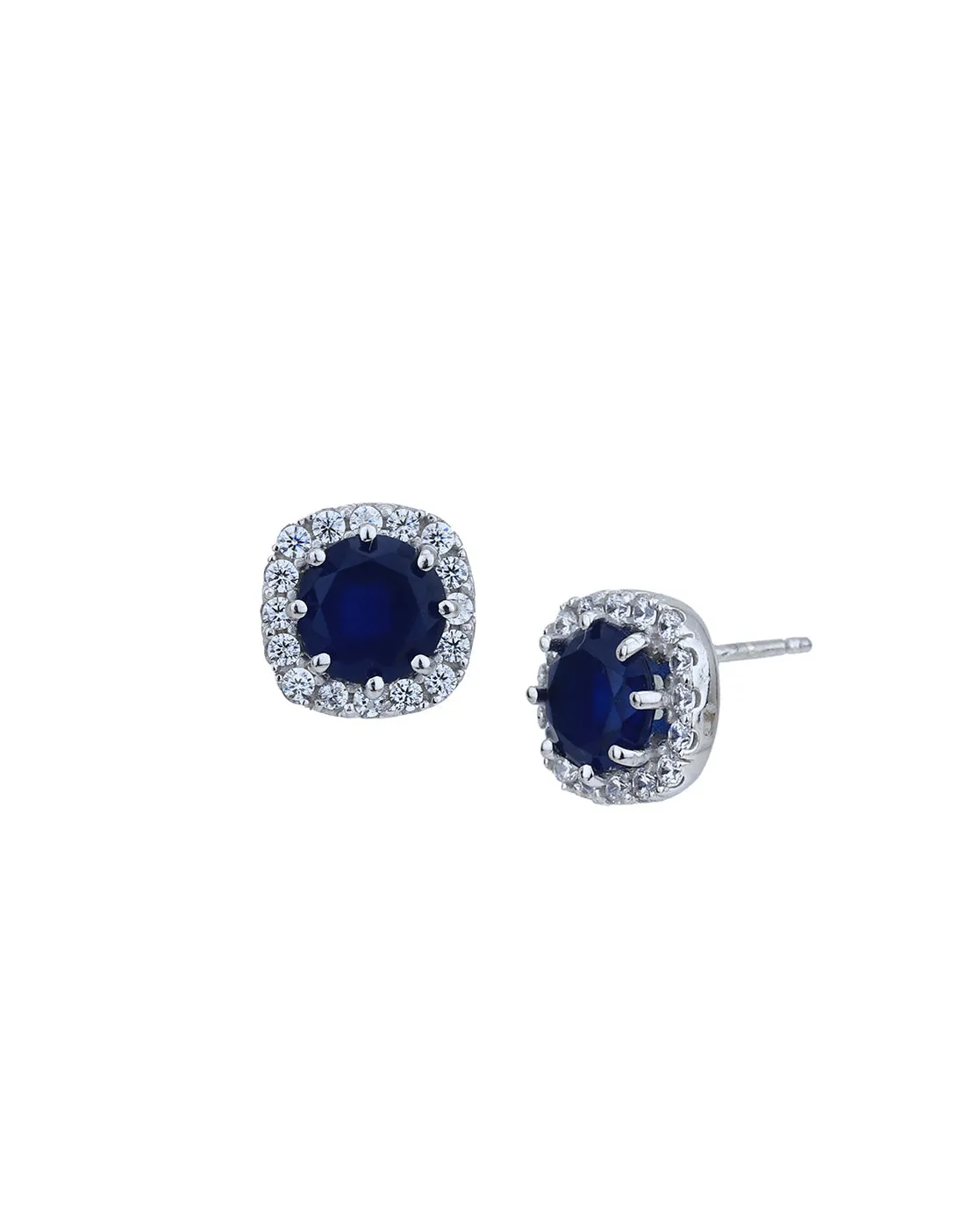 18Kt Gold Plated Contemporary Half Hoop Earring