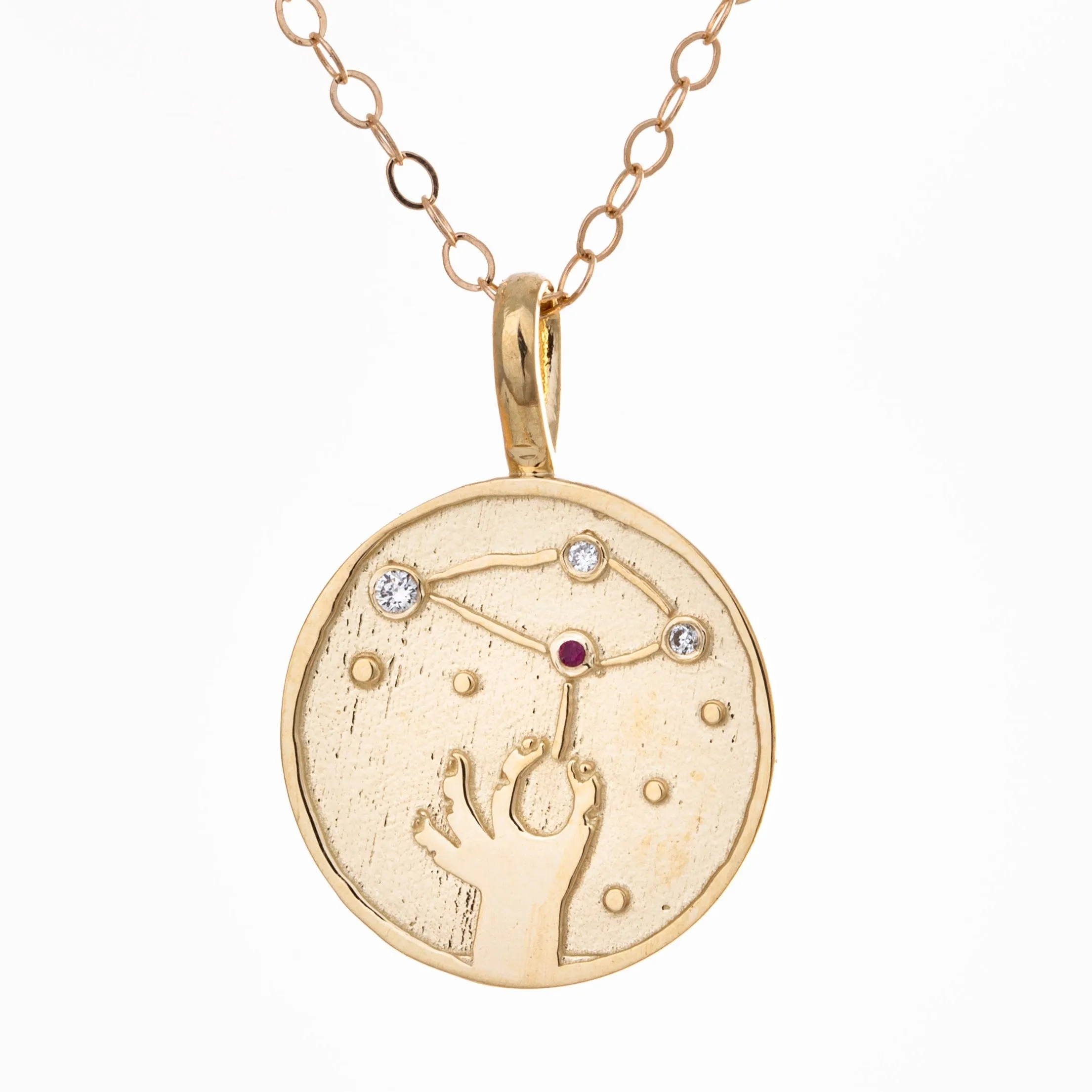 A Light in The Dark 14k gold