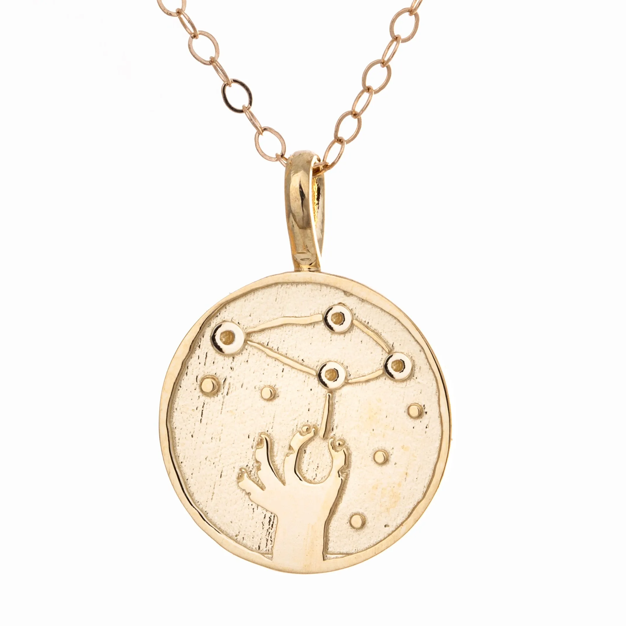 A Light in The Dark 14k gold