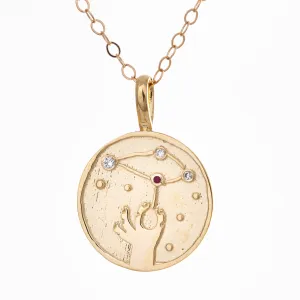 A Light in The Dark 14k gold