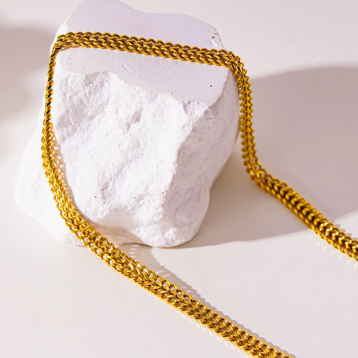 ANIMA Twin Chain Necklace
