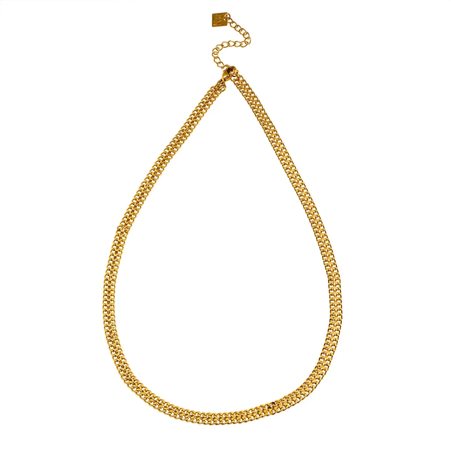 ANIMA Twin Chain Necklace