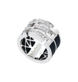Belle Etoile Links Ring Classic Fine Solid Sterling Silver