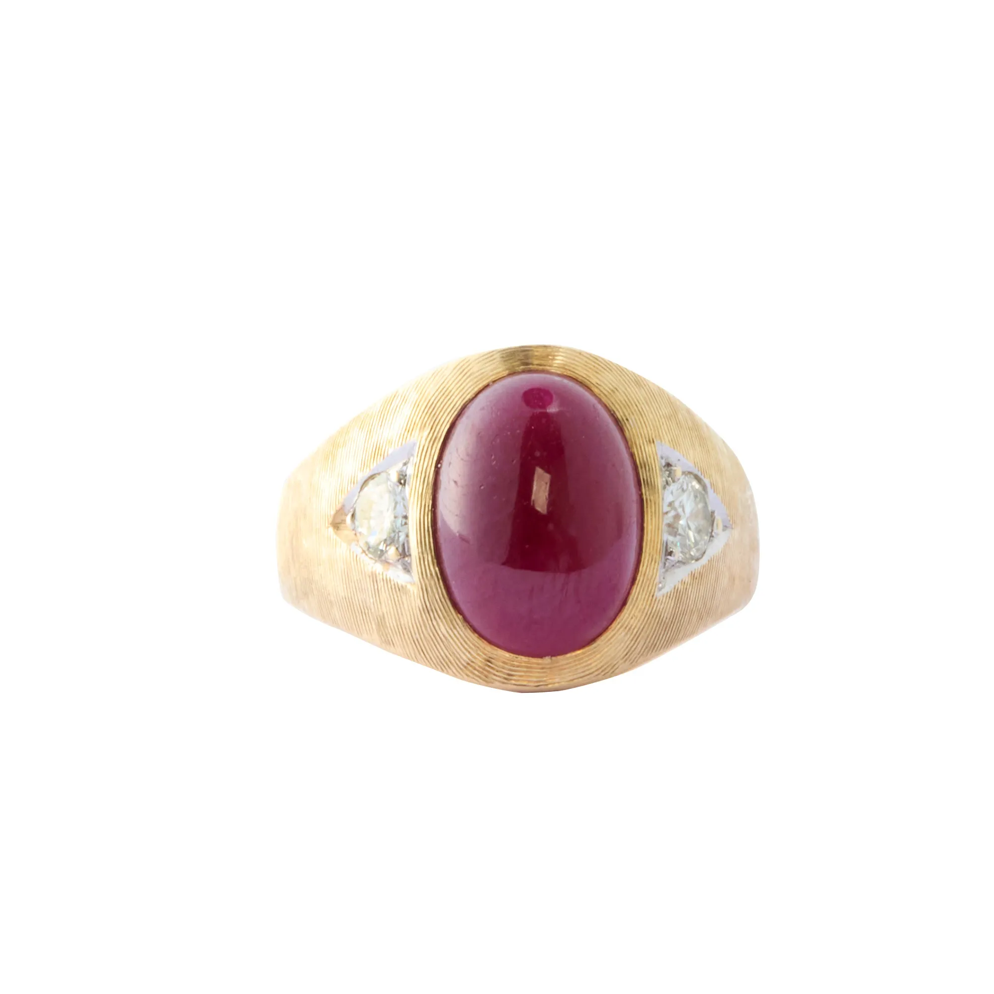 Cabochon Ring - Ruby