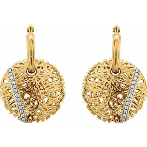 Diamond Nest Earrings