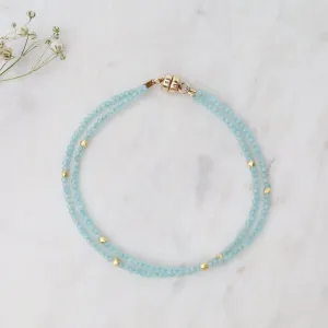 Double Strand Amazonite Bracelet