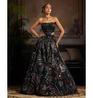 Emerald Glow Lehenga Set