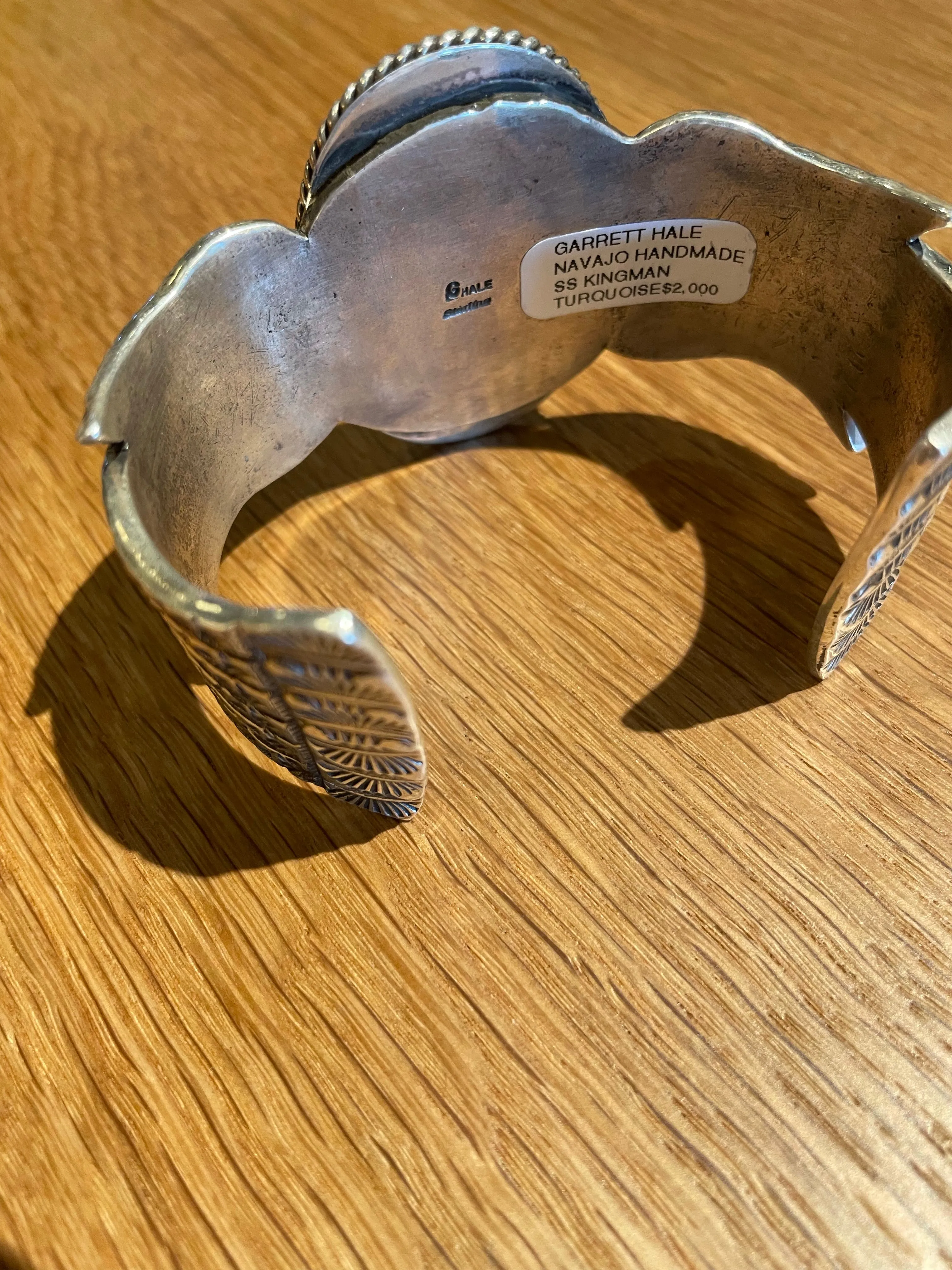 Garrett Hale Navajo Turquoise Cuff
