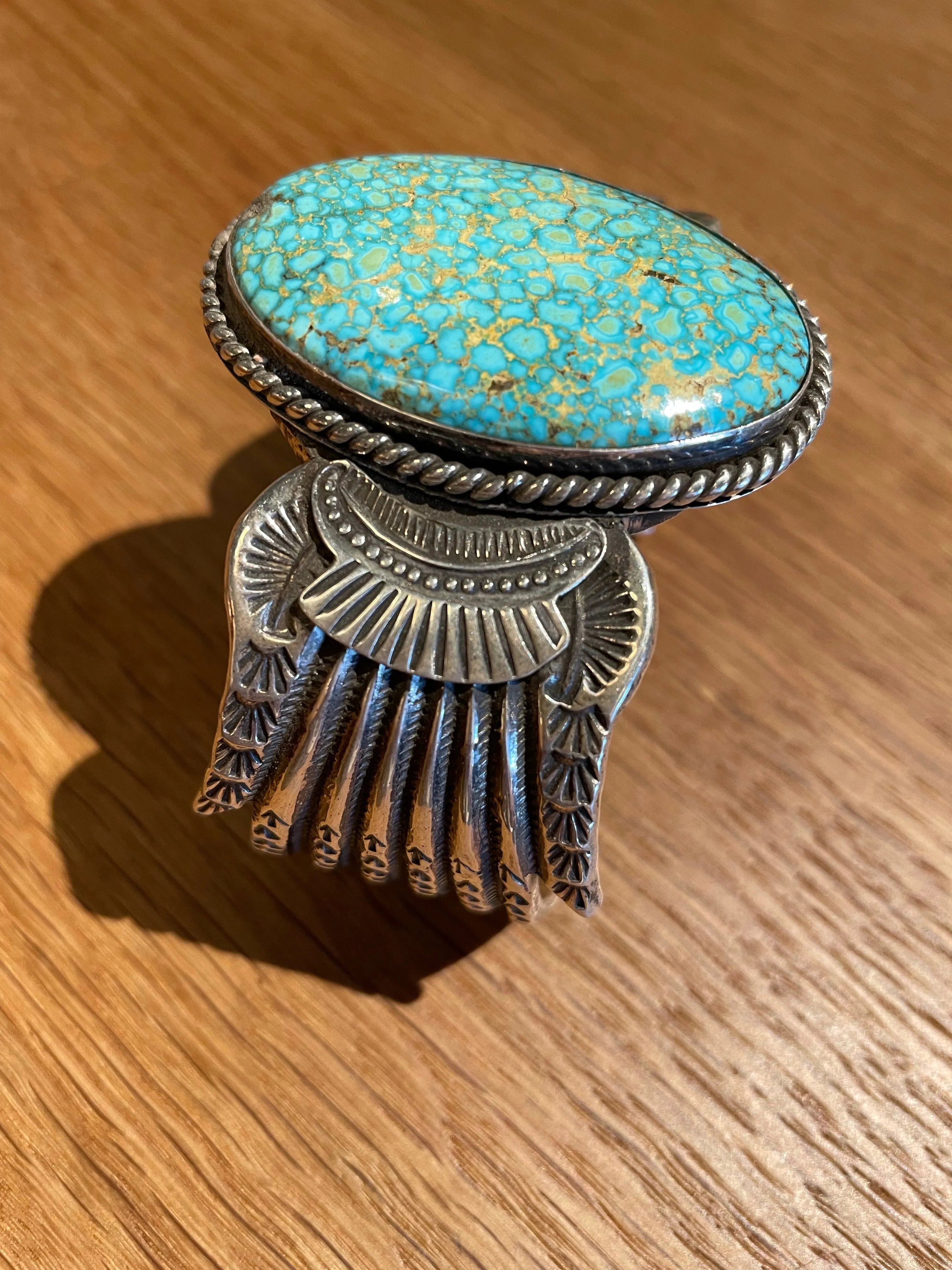 Garrett Hale Navajo Turquoise Cuff