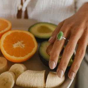 Green Turquoise Ring