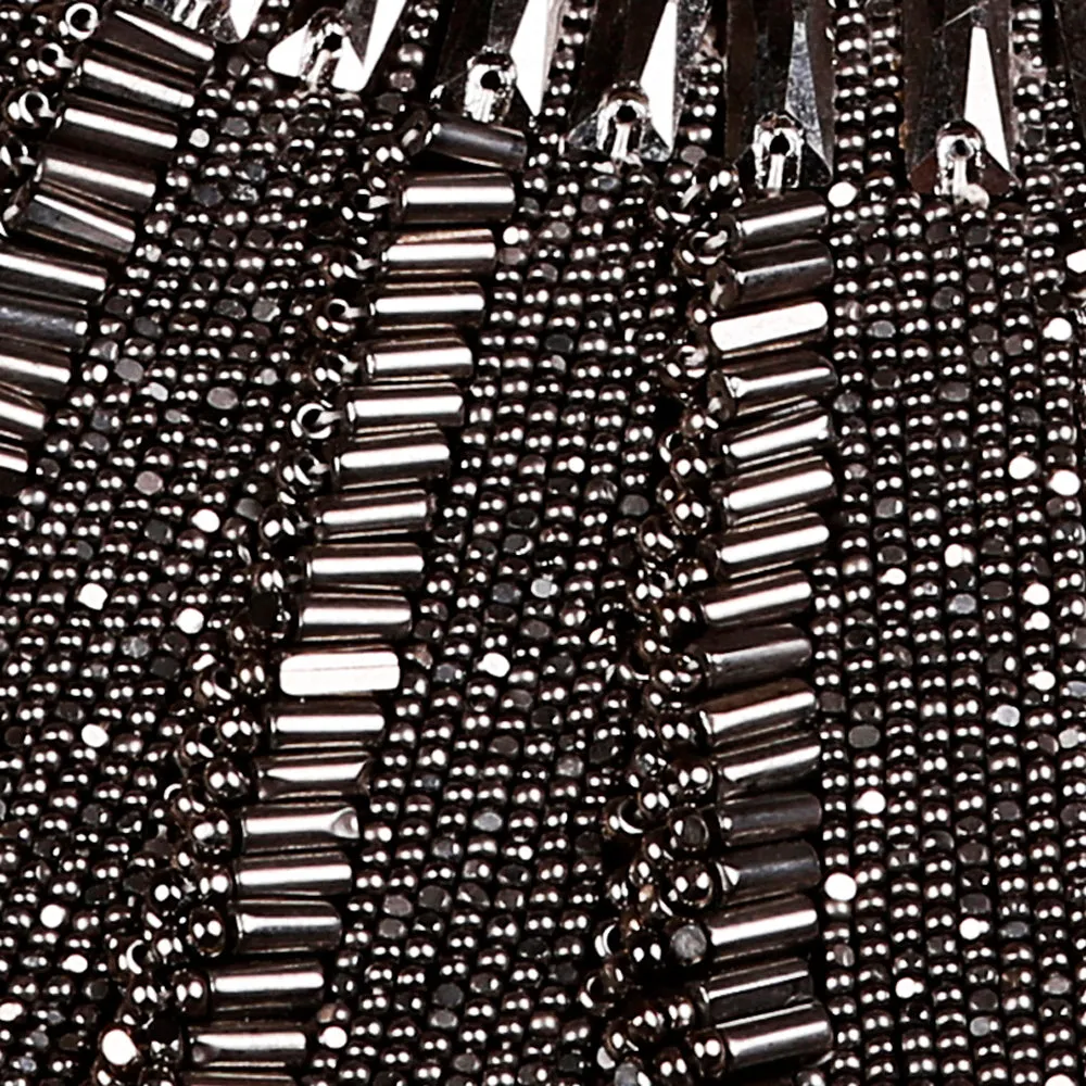 GUN METAL SIGNATURE REVOLVING NECKPIECE