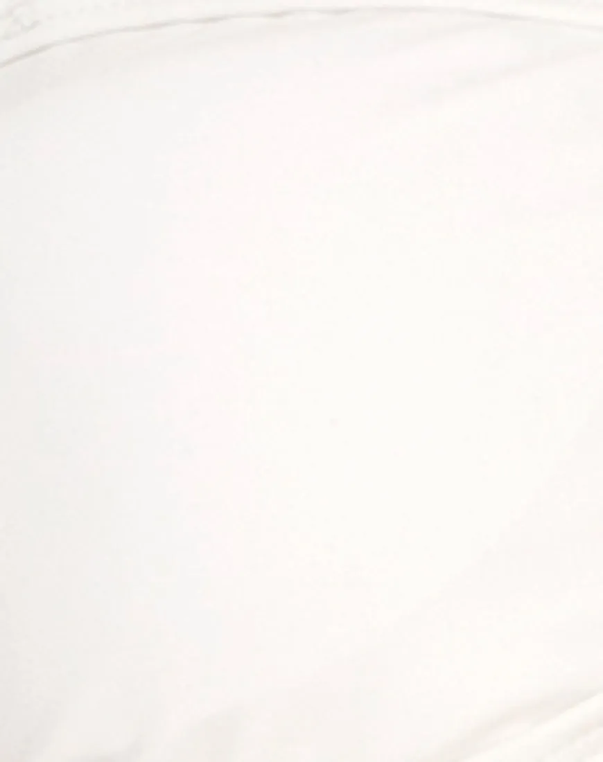 Pavlona Bikini Top in White