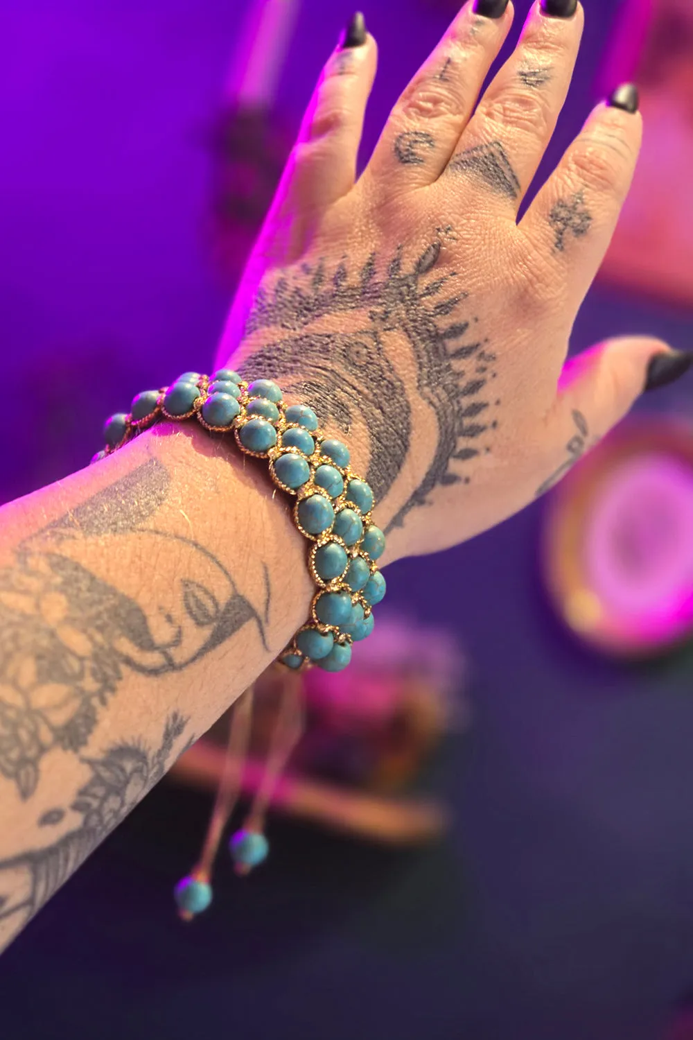 Phoenix Rising Bracelet - Turquoise