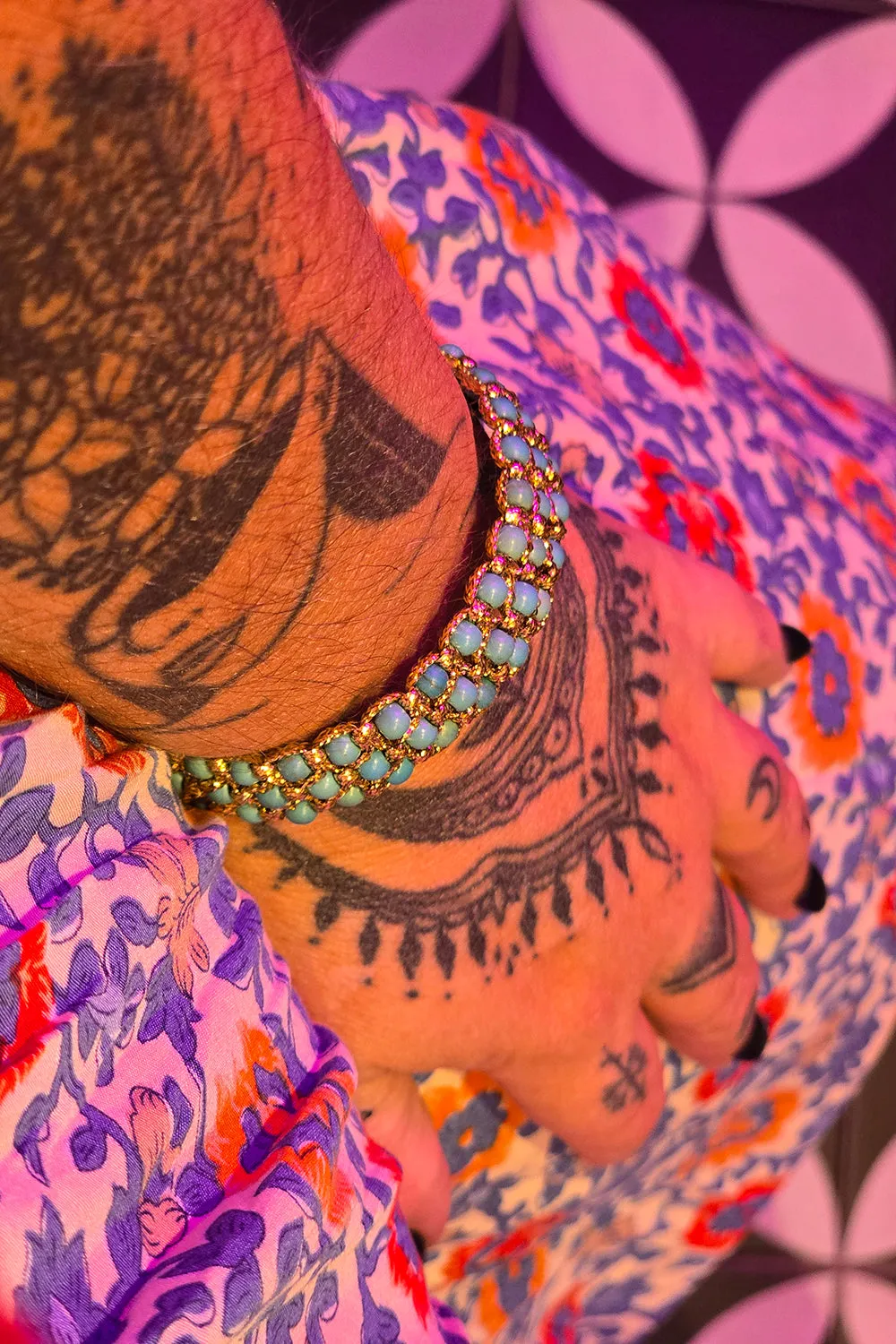 Phoenix Rising Bracelet - Turquoise
