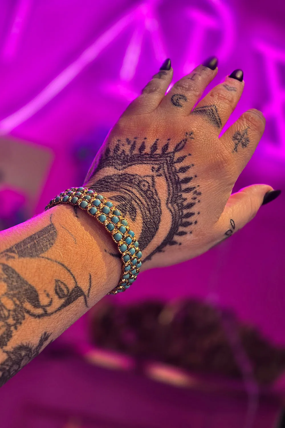 Phoenix Rising Bracelet - Turquoise