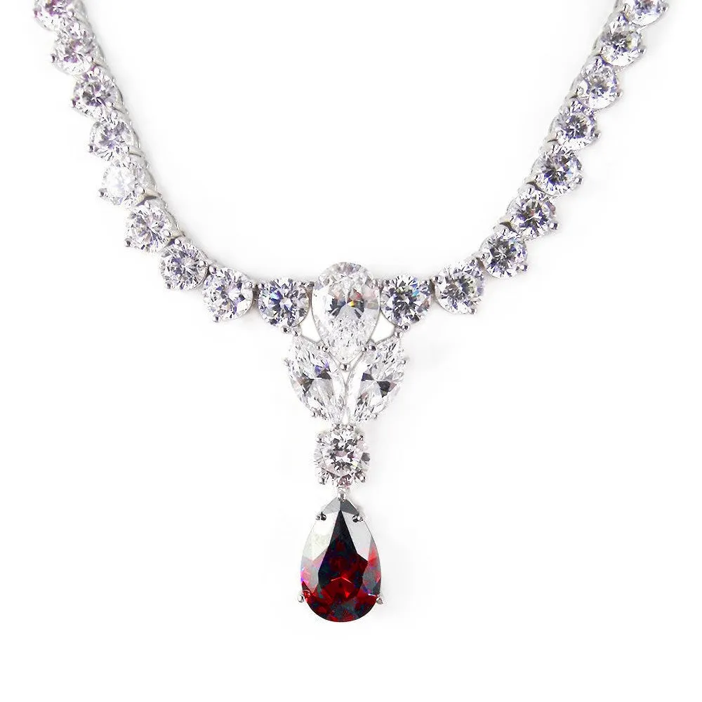 Rebecca Necklace (Ruby)