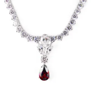 Rebecca Necklace (Ruby)