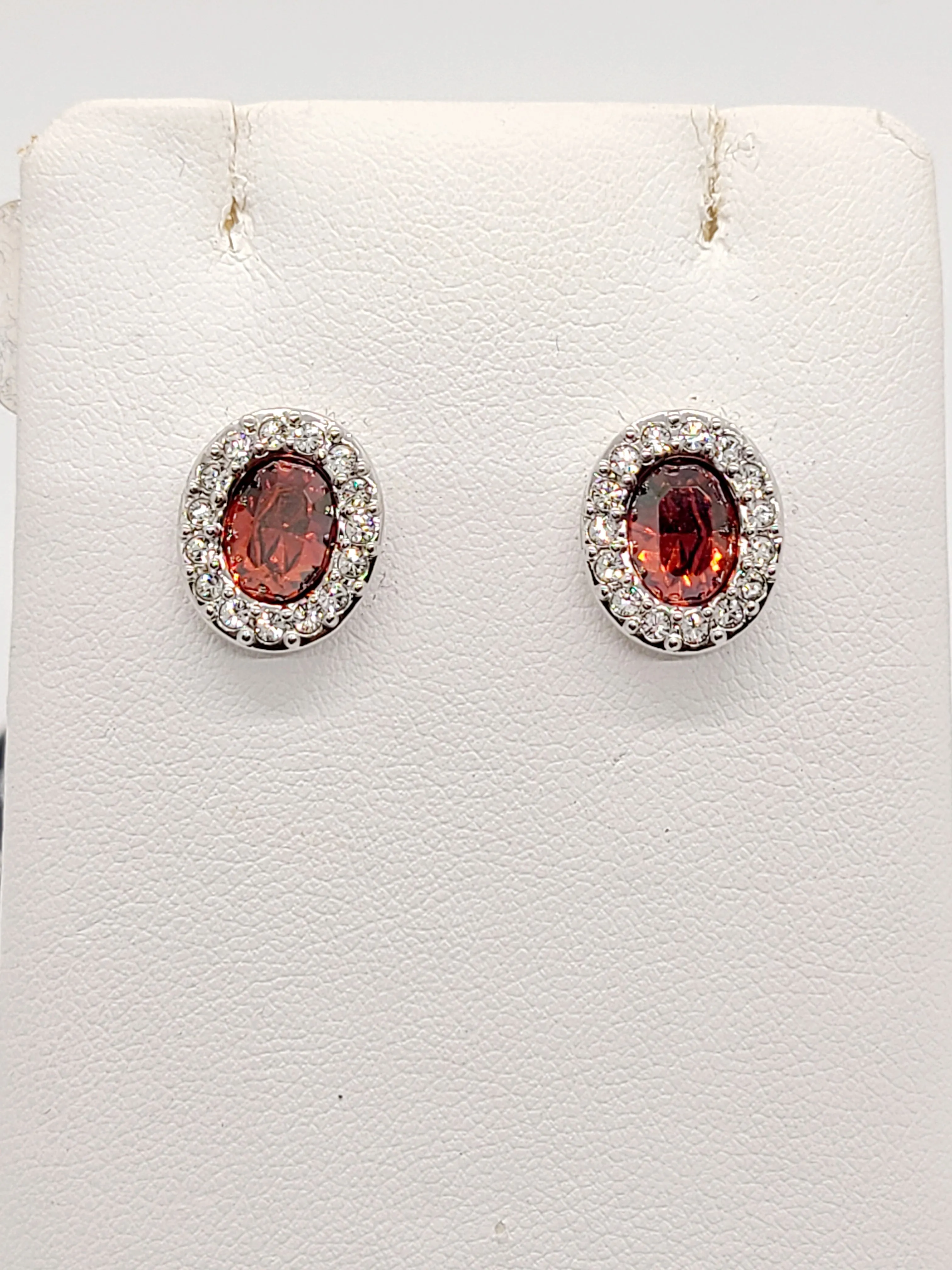 Red Earrings Studs