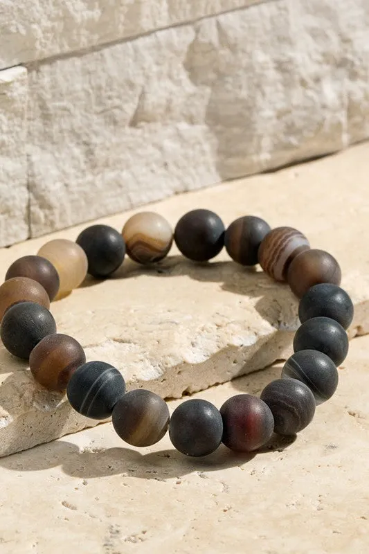 Stone Stackable Bracelets