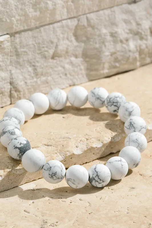 Stone Stackable Bracelets