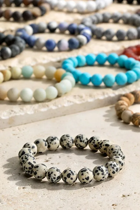 Stone Stackable Bracelets