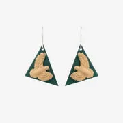 Tania Tupu Kea Triangle Earrings