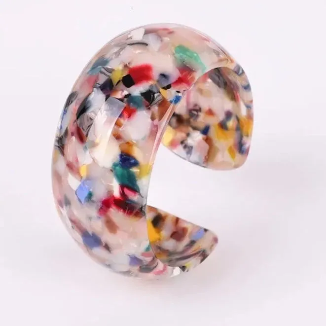 TEEK - Bohemian Resin Cuff Bracelets