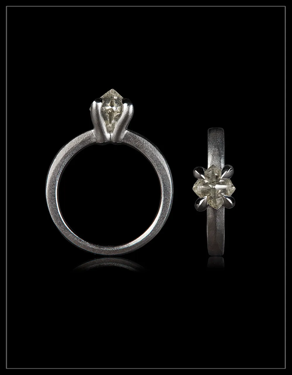 Uncut Canadian Diamond in Platinum – 1.49 ct.