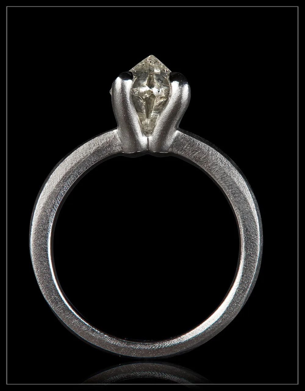 Uncut Canadian Diamond in Platinum – 1.49 ct.